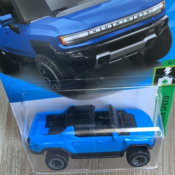 Hot Wheels GMC Hummer EV Truck HW Green Speed Electric Car Hotwheels New 2024 - Picture 2 of 4